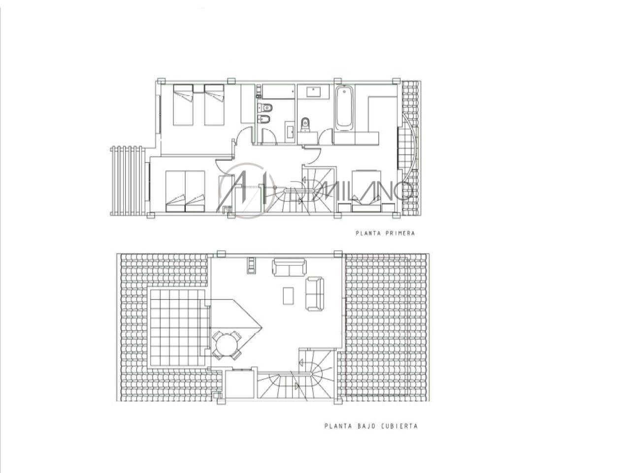 Chalet adosado en urbanización residencial en Sardoma, Vigo