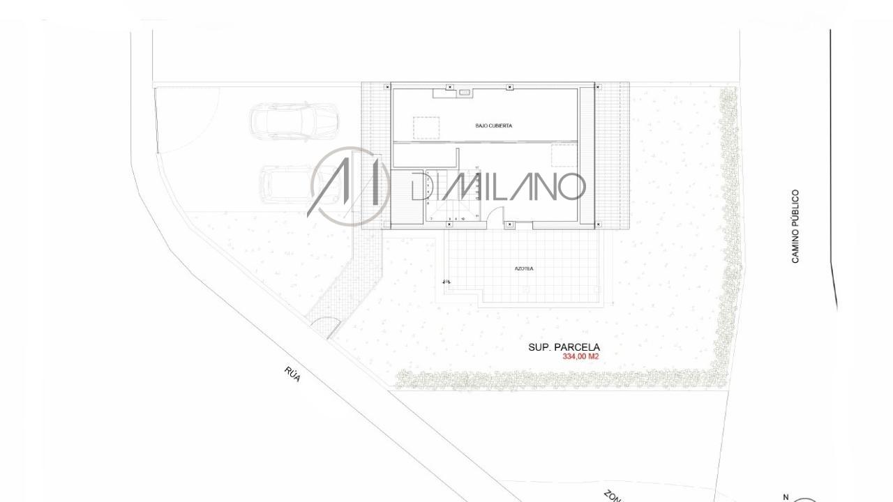 Chalet a estrenar en la urbanización Puente Romano, en Baiona