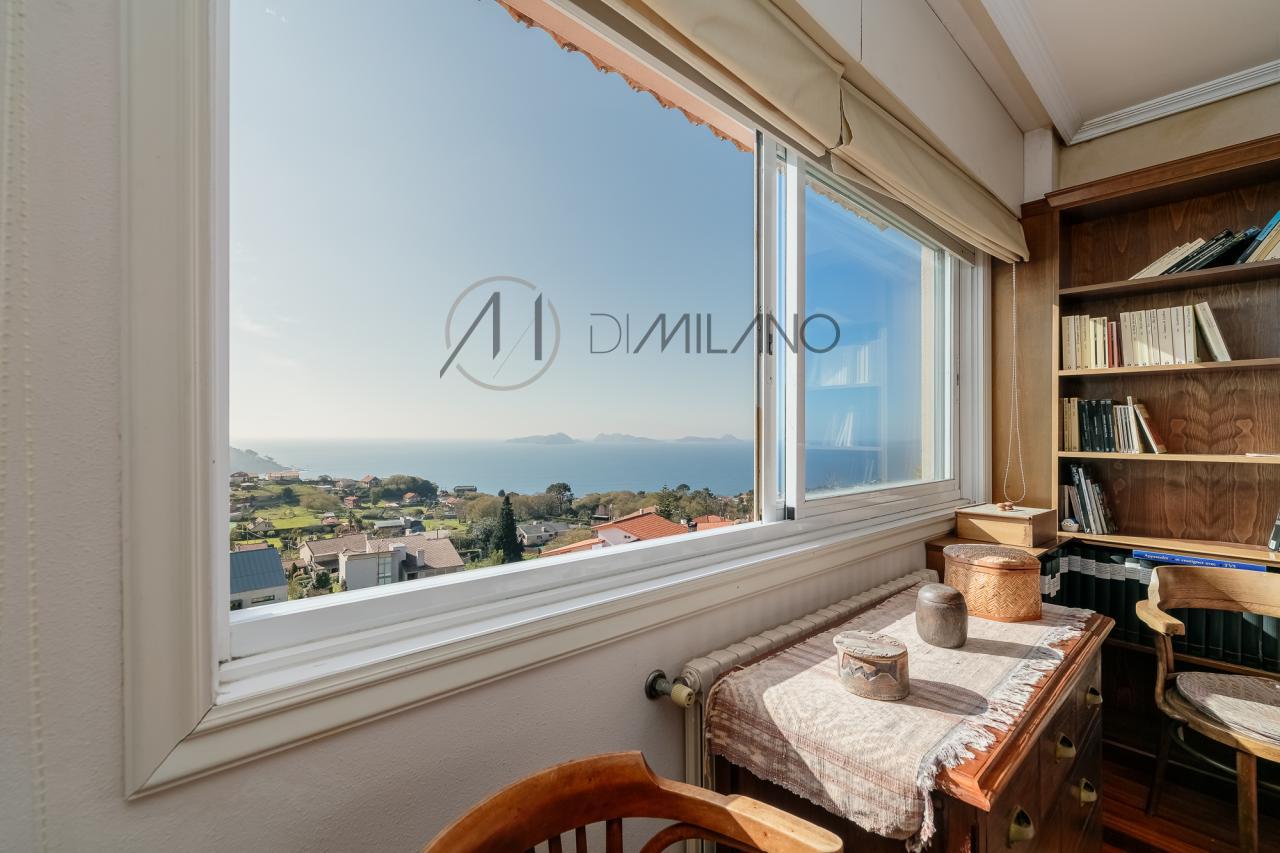Las mejores vistas de la Ría de Vigo desde la urbanización Los Abetos, Nigrán