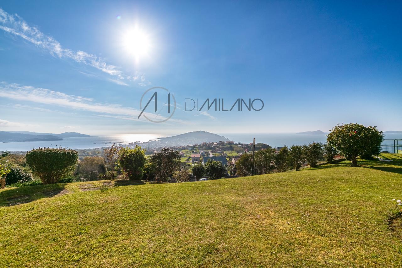 Las mejores vistas de la Ría de Vigo desde la urbanización Los Abetos, Nigrán