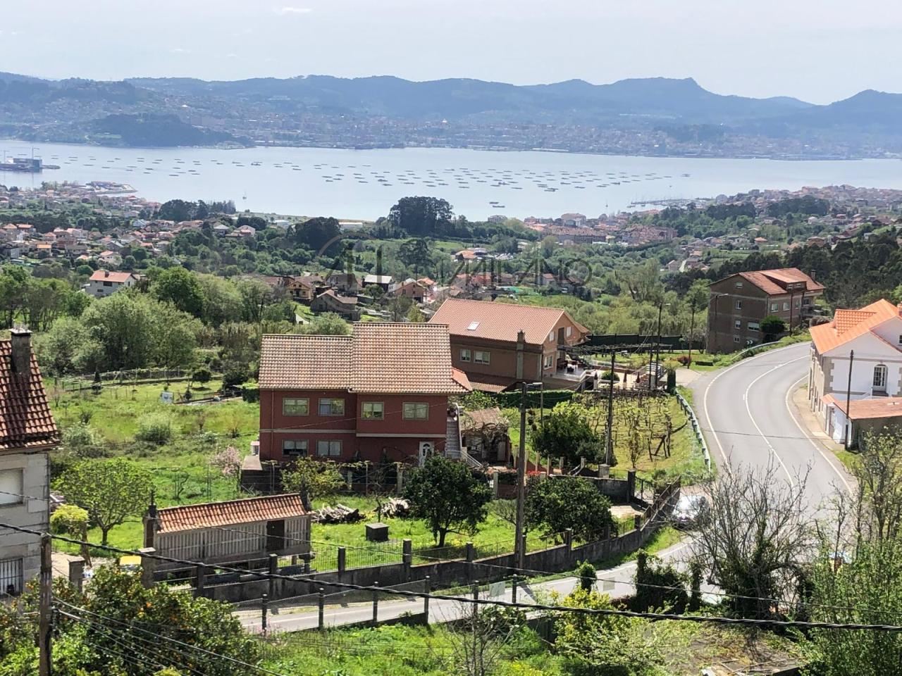 Casa con maravillosas vistas al mar en la zona alta de Moaña