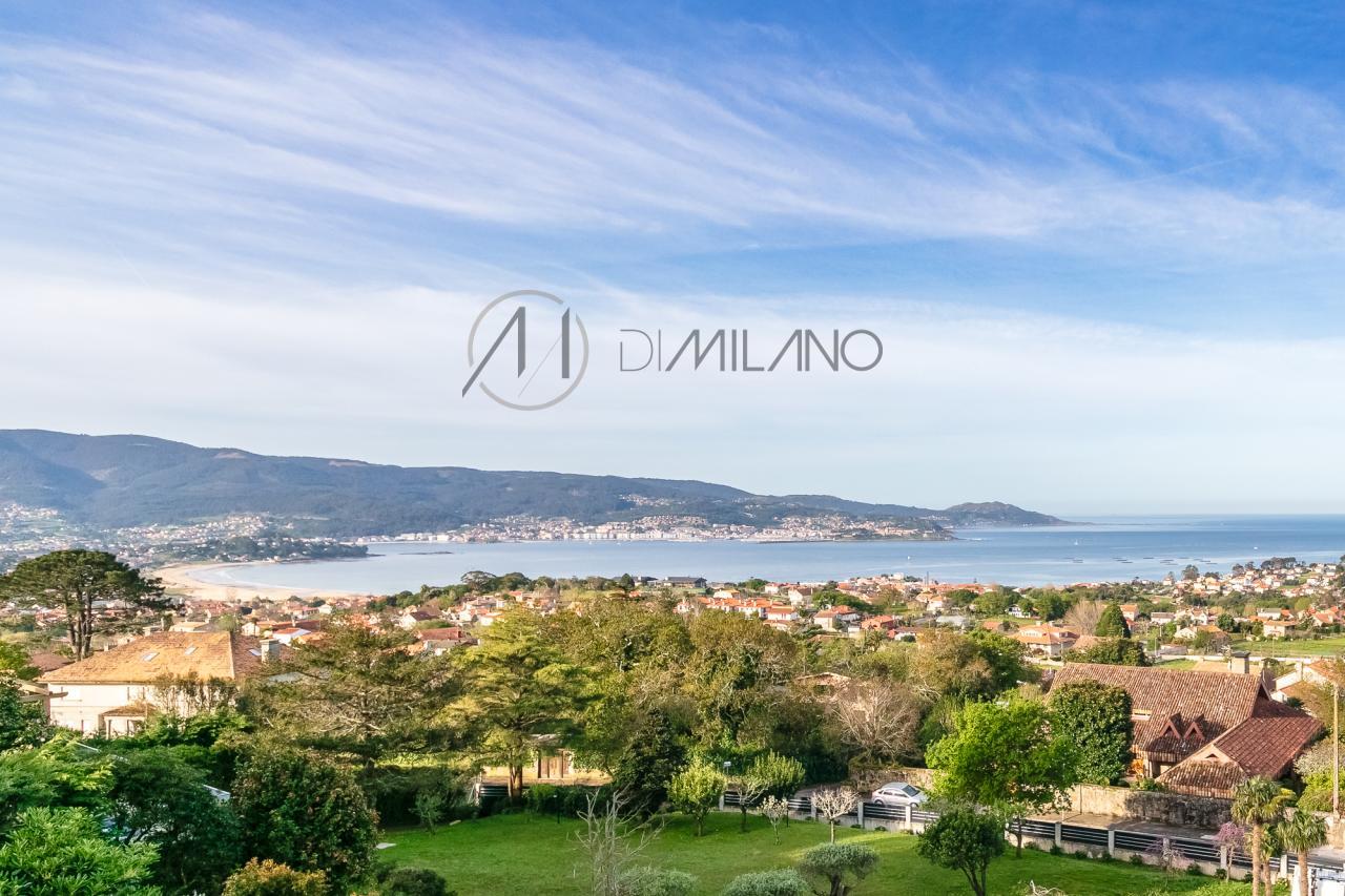 Las mejores vistas de la Ría de Vigo desde la urbanización Los Abetos, Nigrán