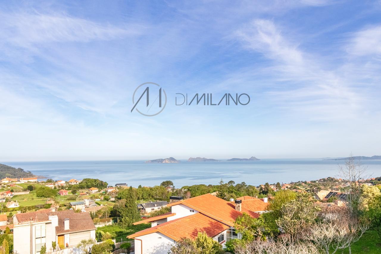 Las mejores vistas de la Ría de Vigo desde la urbanización Los Abetos, Nigrán