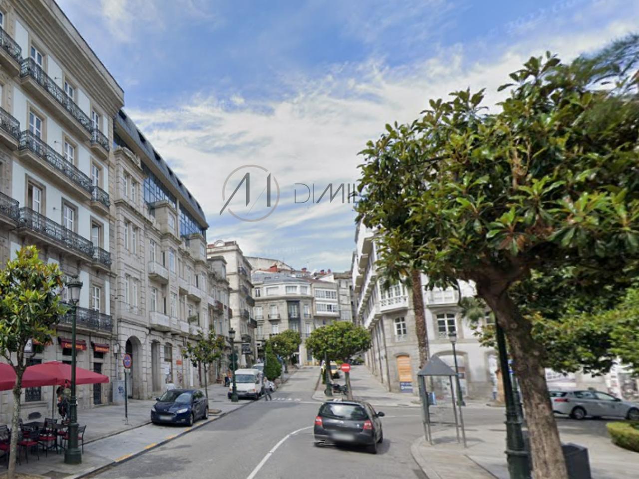 Plaza de aparcamiento en la Alameda de Vigo.