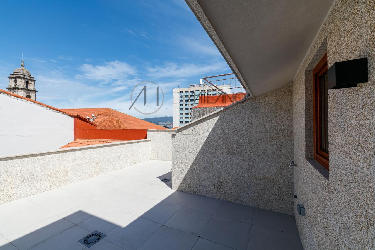 Dúplex con terraza en el centro de Vigo