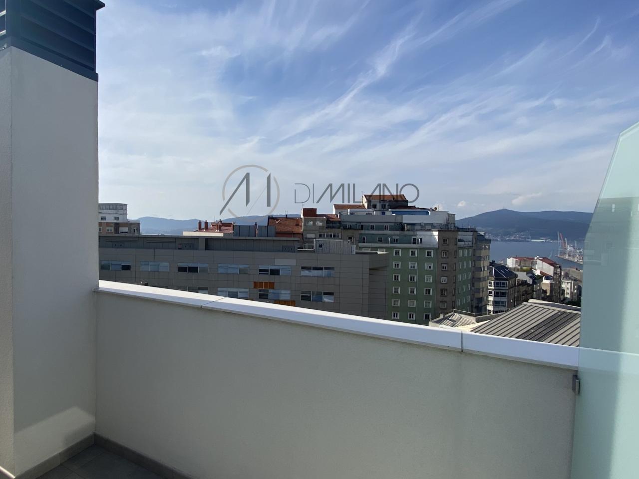 Exclusivo duplex  con 3 terrazas y vistas a la ría de Vigo