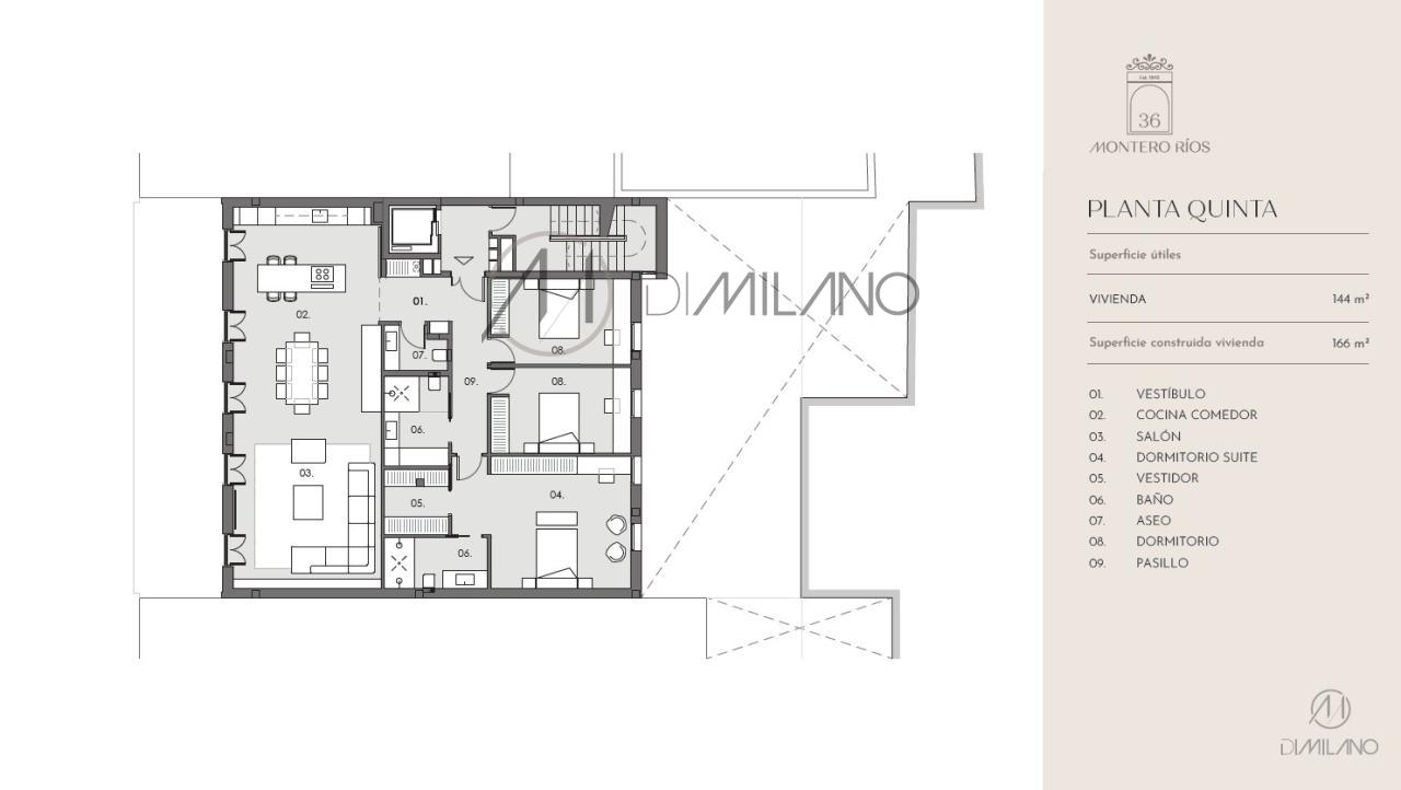 Exclusiva Promoción Residencial en Montero Ríos 36, Vigo