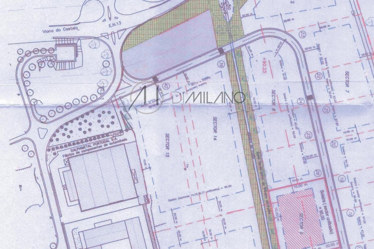 Suelo industrial de 15.230 m2 en primera linea del Parque empresarial do Fulão, en Vila Nova de Cerveira