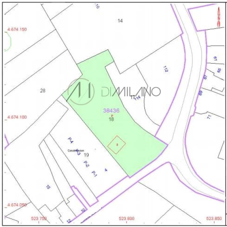 Terreno edificable de 1717m2 en Sardoma, Vigo