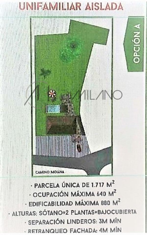Terreno edificable de 1717m2 en Sardoma, Vigo